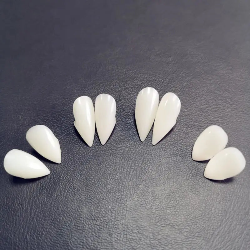 Vampire Fangs False Teeth – Halloween Party Costume Prop for Adults & Kids, Horror Cosplay DIY Decoration