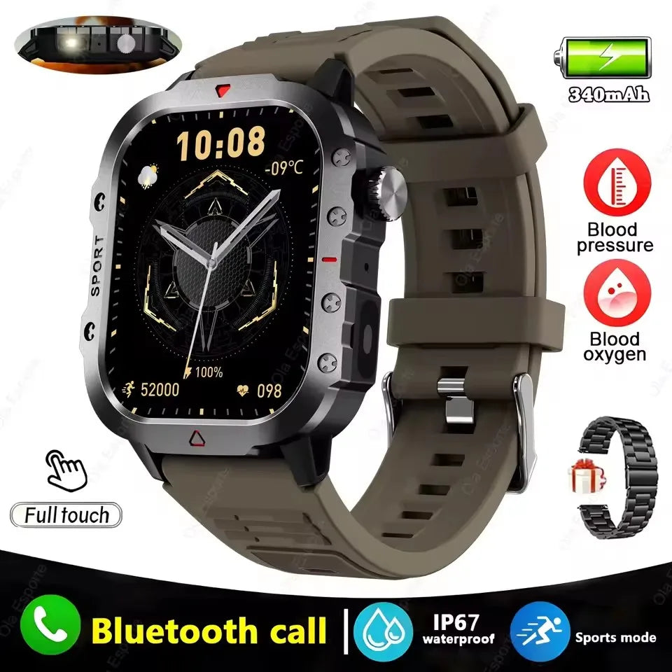 2025 GPS Smart Watch – 1.71” HD Display Smartwatch with Phone Call Function & 400mAh Battery for Men and Women