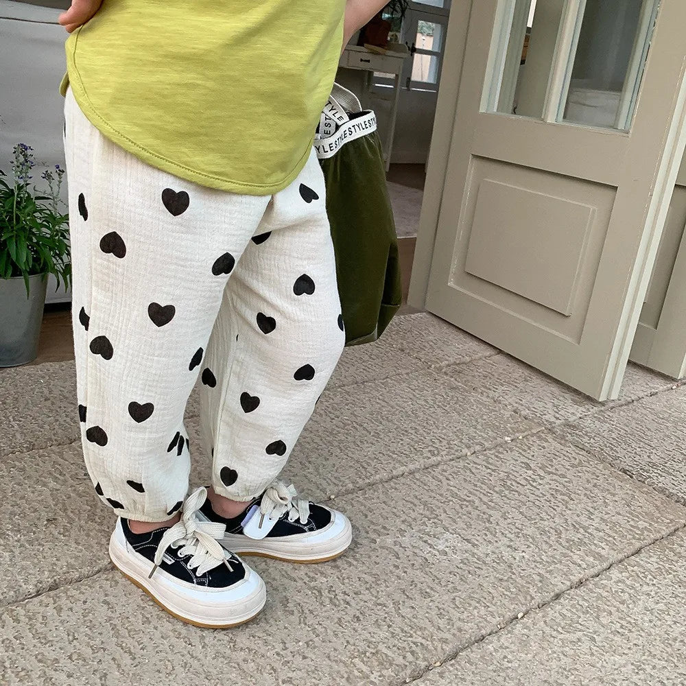 New Designer Baby Harem Pants – Unisex Printed Summer Trousers for Toddlers
