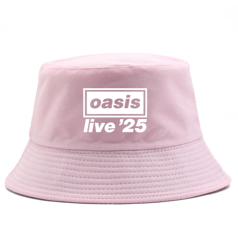 Wholesale Unisex Bucket Hat – O-Oasis American Heavy Metal Style, Foldable Outdoor Fishing Cap for Summer