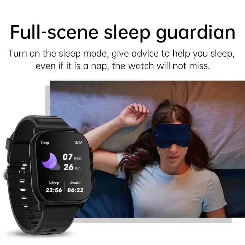 2025 Smart Watch – Heart Rate & Sleep Monitor with Dustproof and Waterproof Design for Active Lifestyles