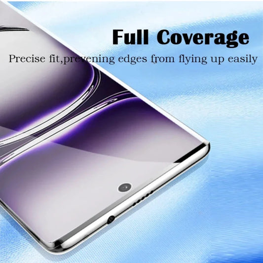 3D Curved Tempered Glass For Oppo Reno 12 11 10 9 8T 5G Screen Protectors For Oppo A1 A2 F27 Pro Plus not Full Glue Protective