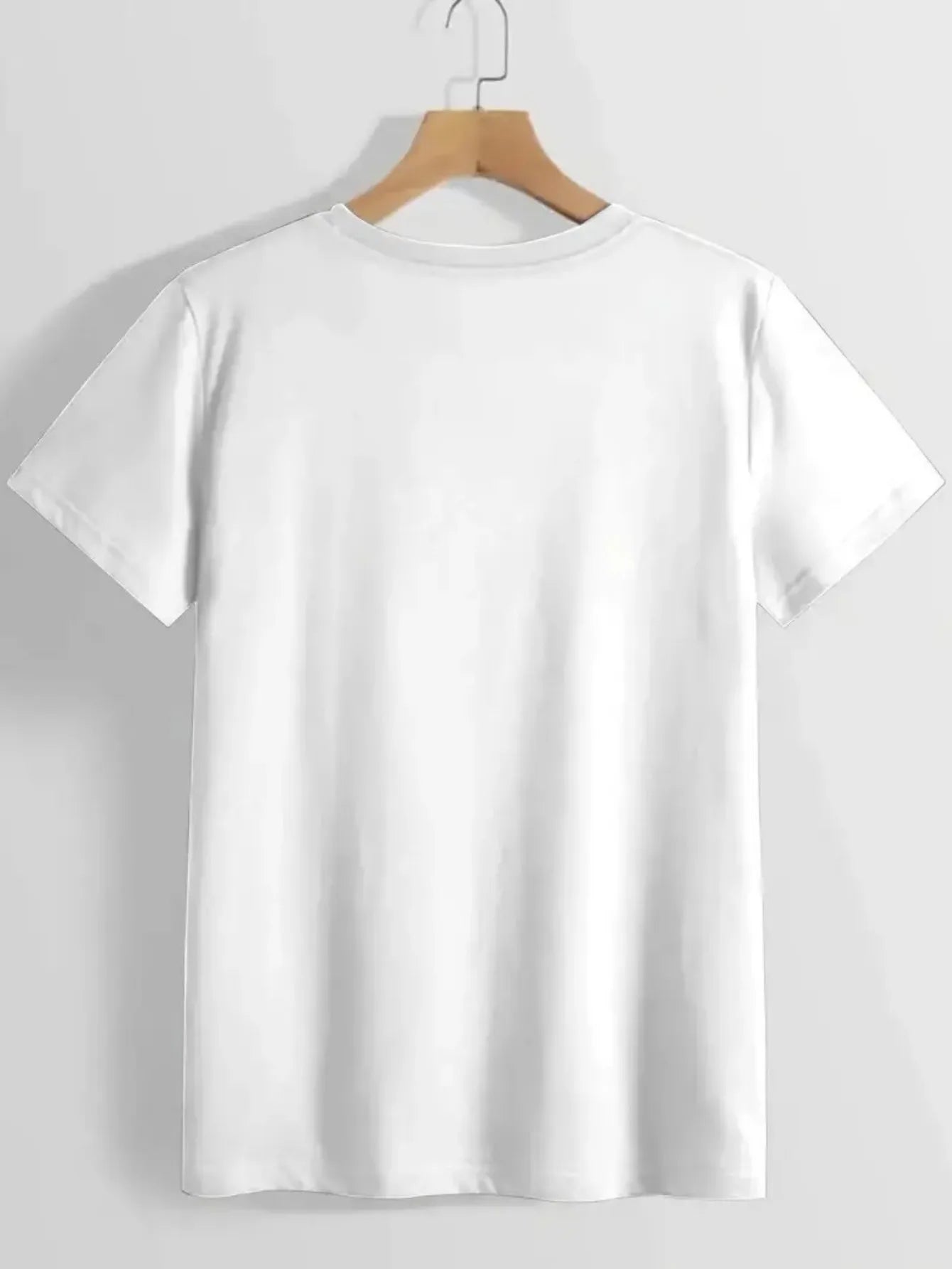 Women’s Geometric Print T-Shirt – Minimalist Elegant Summer Party Casual Top | Trendy Everyday Tee