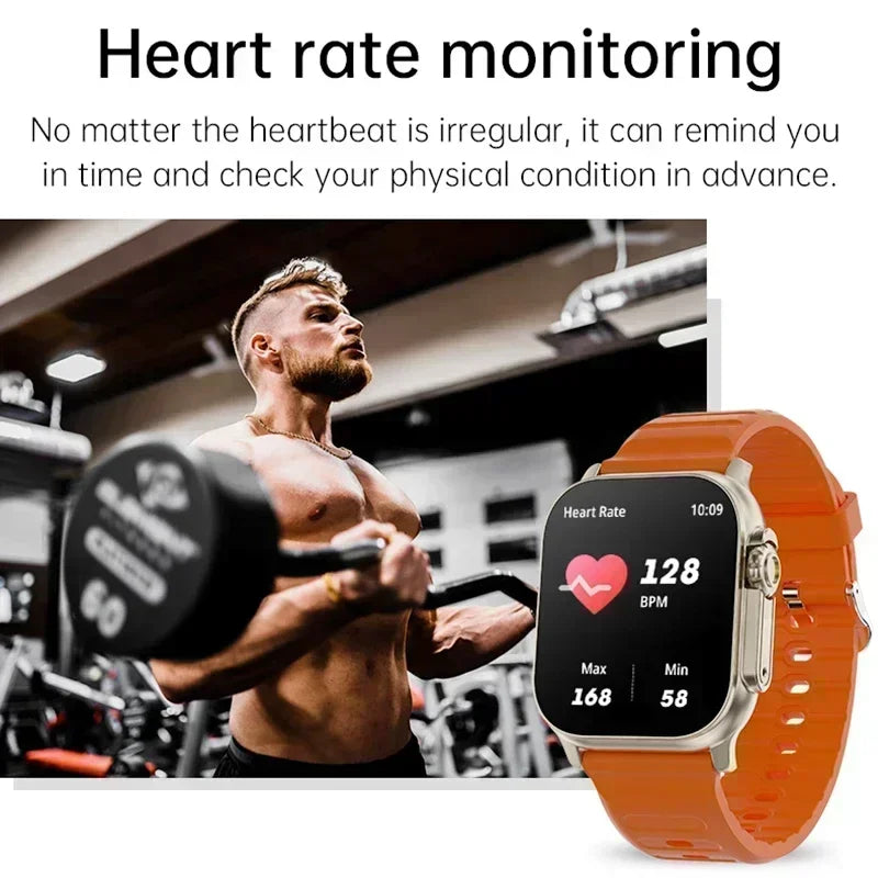 2025 Smart Watch – Heart Rate & Sleep Monitor with Dustproof and Waterproof Design for Active Lifestyles