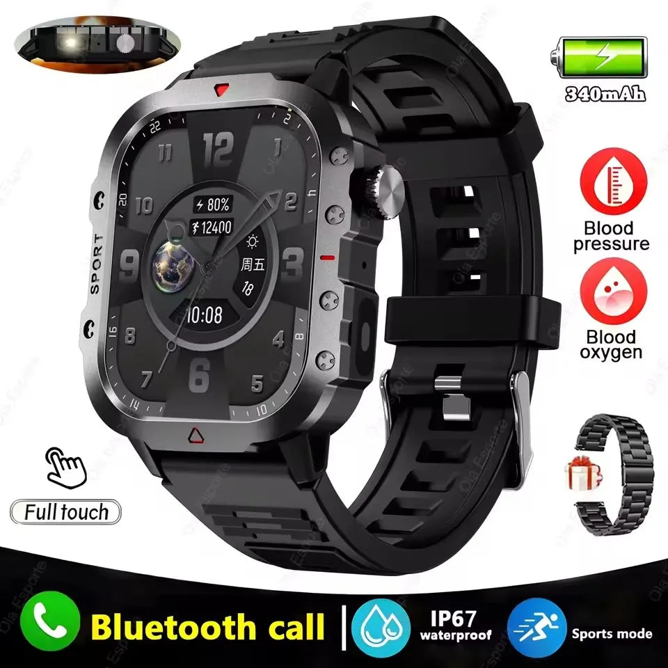 2025 GPS Smart Watch – 1.71” HD Display Smartwatch with Phone Call Function & 400mAh Battery for Men and Women