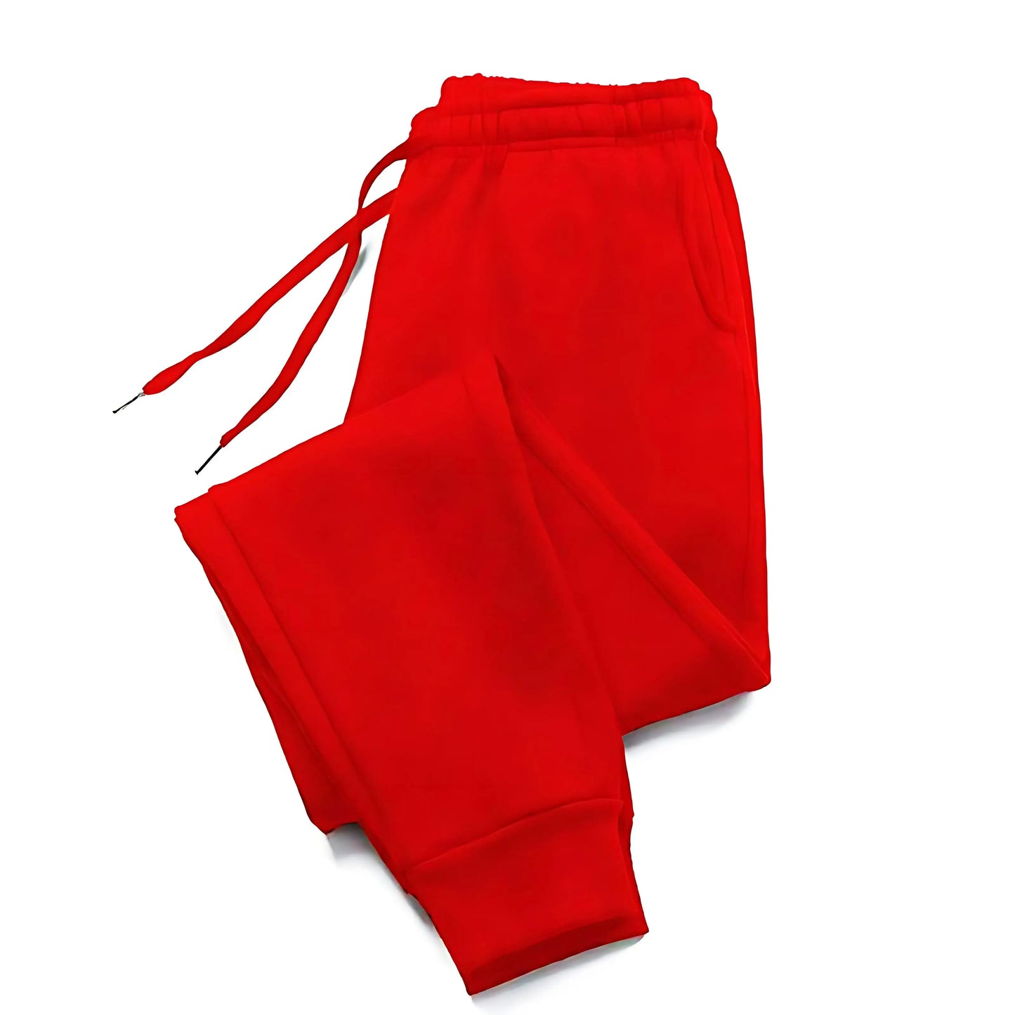 Women’s Autumn Winter Fleece Sweatpants – Casual Joggers, Sports Gym Trousers, Solid Color Workout Pants