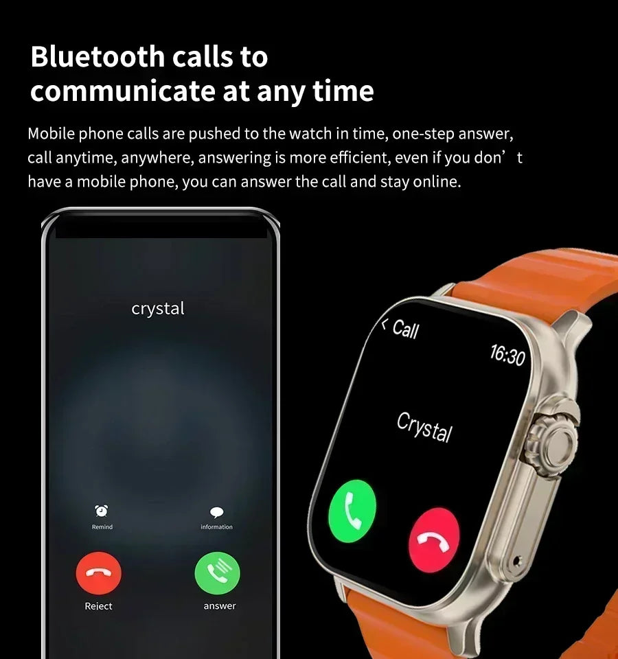 2025 Smart Watch – Heart Rate & Sleep Monitor with Dustproof and Waterproof Design for Active Lifestyles