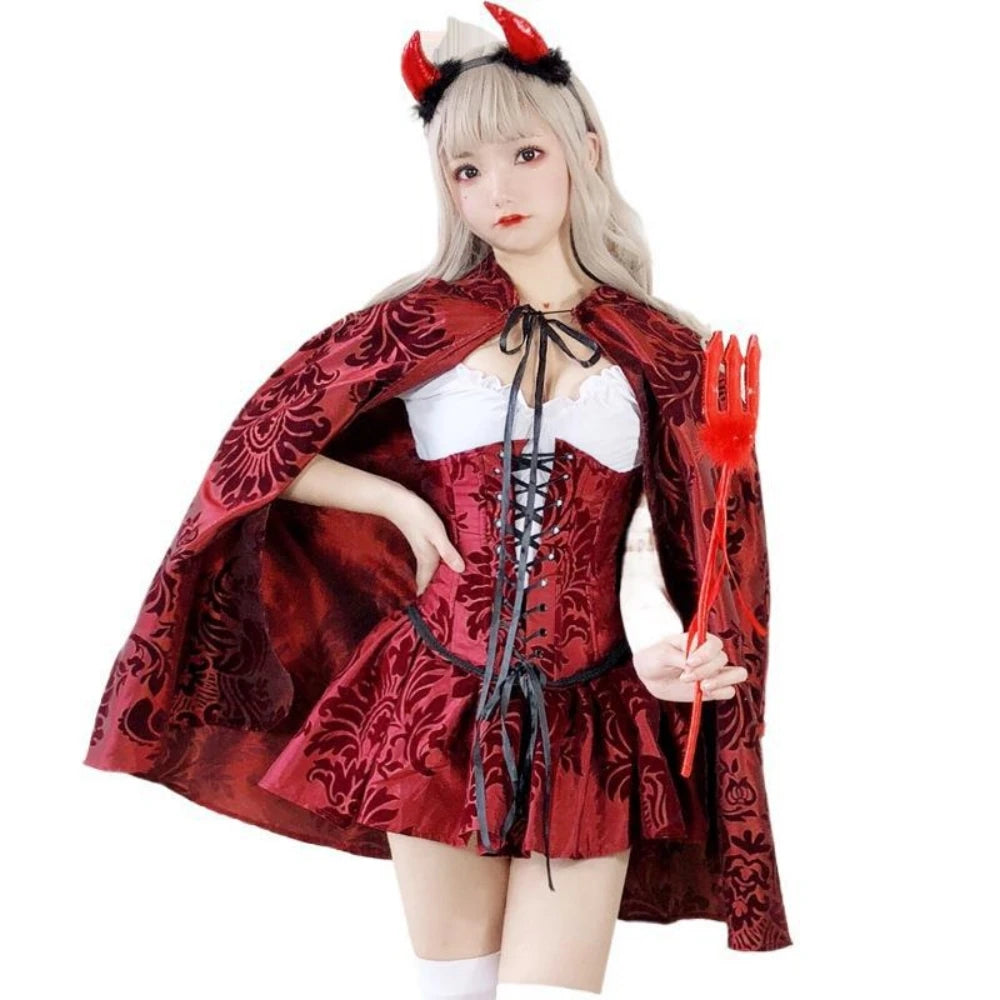 2025 Halloween Adult Costume Collection – Pirate, Witch, Gothic, Little Red Riding Hood & Vampire Cloaks