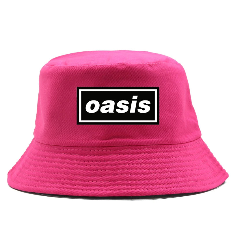 Wholesale Unisex Bucket Hat – O-Oasis American Heavy Metal Style, Foldable Outdoor Fishing Cap for Summer