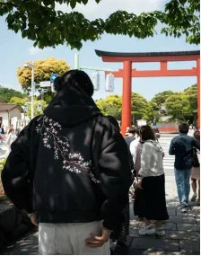 Y2K Embroidered Print Men’s Long-Sleeve Hoodie – Summer Casual Loose Street Hip-Hop Sweatshirt