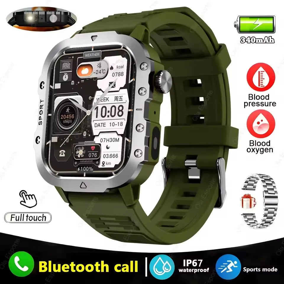 2025 GPS Smart Watch – 1.71” HD Display Smartwatch with Phone Call Function & 400mAh Battery for Men and Women