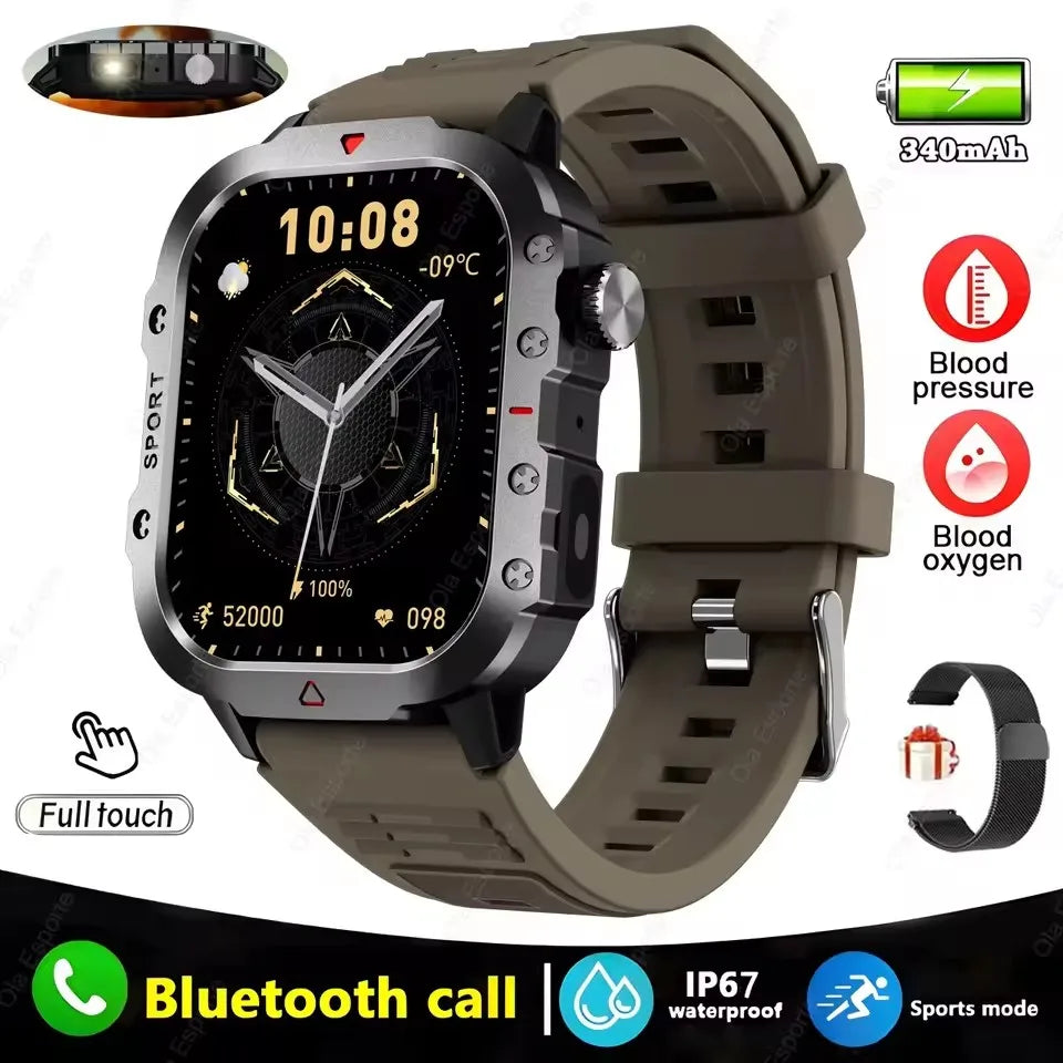 2025 GPS Smart Watch – 1.71” HD Display Smartwatch with Phone Call Function & 400mAh Battery for Men and Women