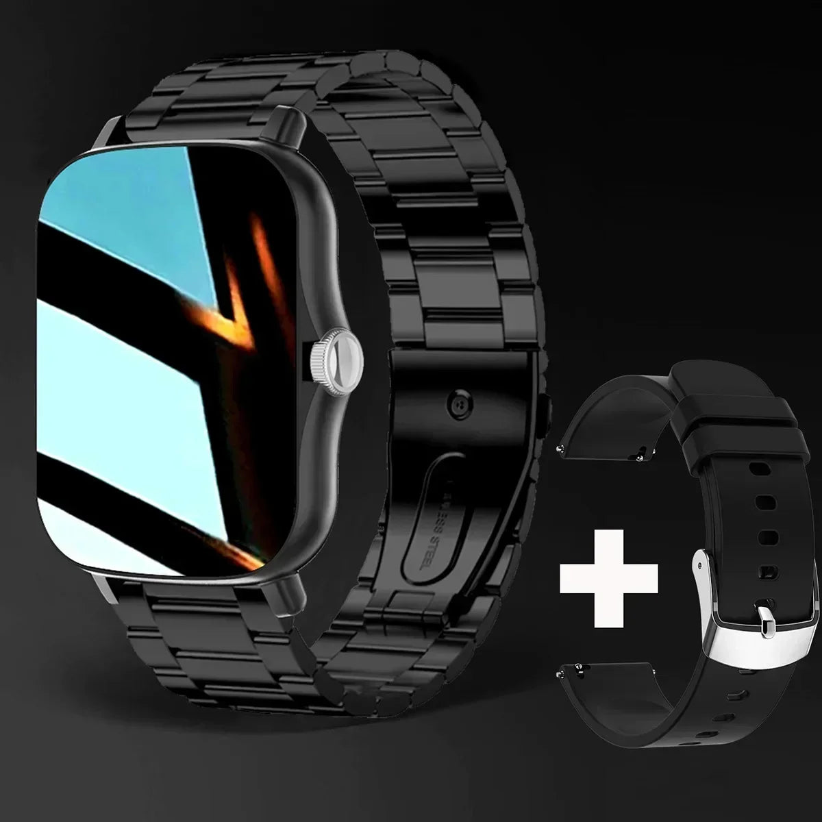 2025 Smart Watch for Men & Women – 1.91” Full Touch Display Bluetooth Fitness Tracker Smartwatch (Android Compatible)