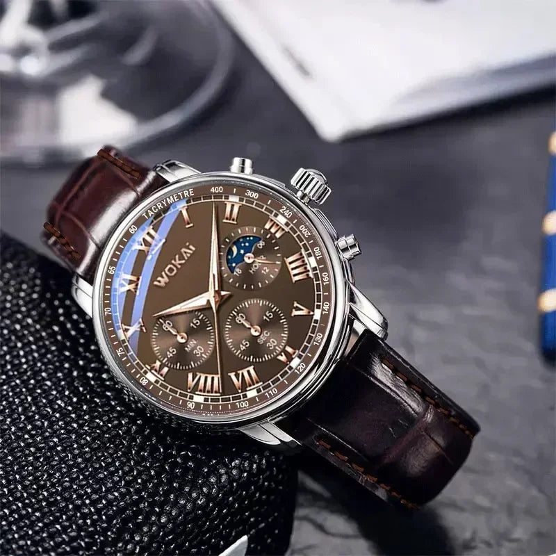 Men’s Luxury Quartz Watch – Casual Wristwatch for Men, Stylish Design & Perfect Gift Choice