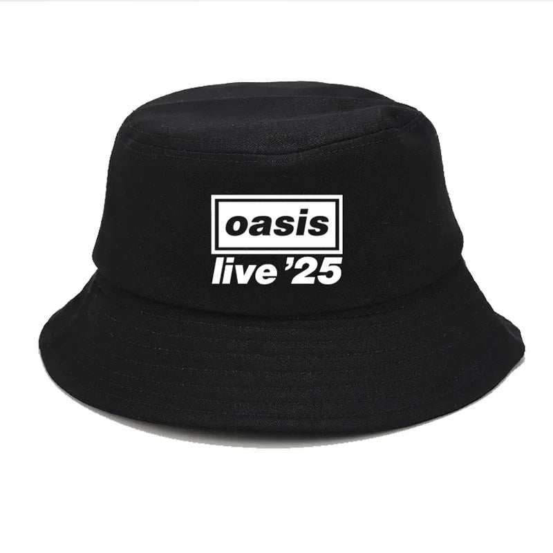 Wholesale Unisex Bucket Hat – O-Oasis American Heavy Metal Style, Foldable Outdoor Fishing Cap for Summer