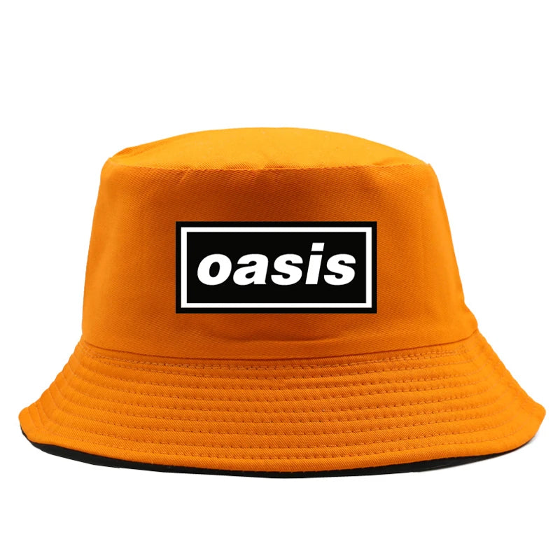 Wholesale Unisex Bucket Hat – O-Oasis American Heavy Metal Style, Foldable Outdoor Fishing Cap for Summer