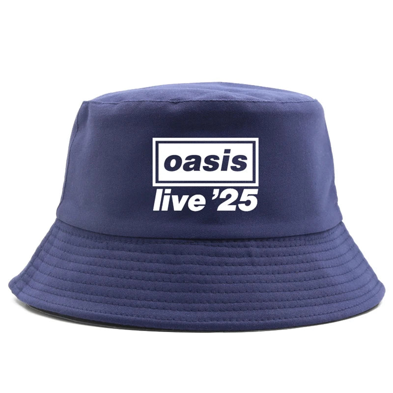 Wholesale Unisex Bucket Hat – O-Oasis American Heavy Metal Style, Foldable Outdoor Fishing Cap for Summer