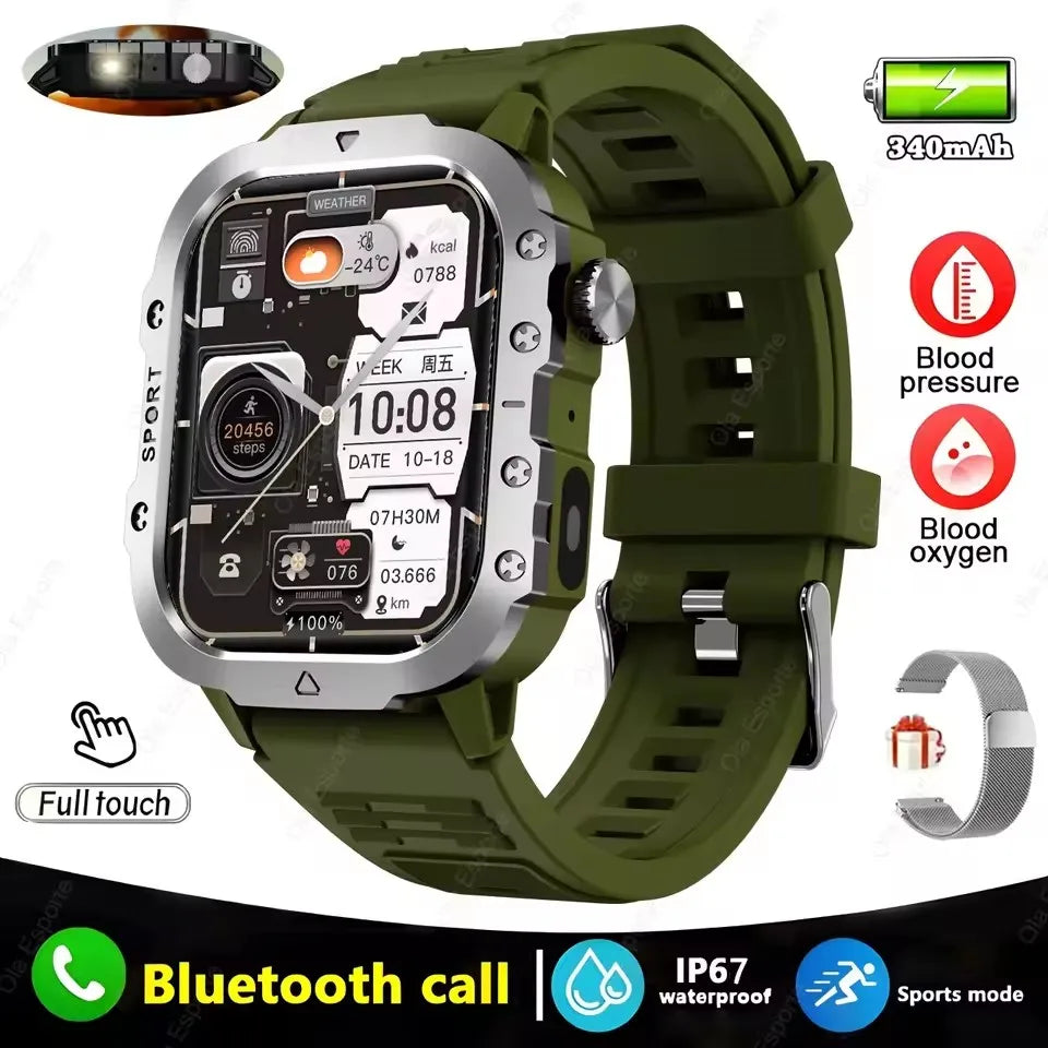 2025 GPS Smart Watch – 1.71” HD Display Smartwatch with Phone Call Function & 400mAh Battery for Men and Women