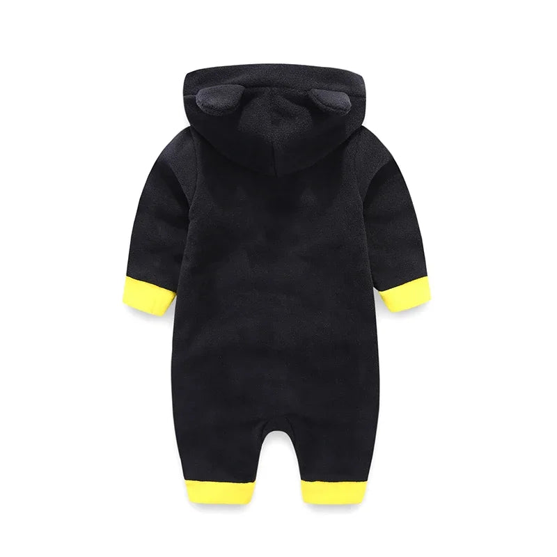 Newborn Baby Romper – Warm Long Sleeve Cosplay Jumpsuit for Infant Boys, Baby Costume Suit