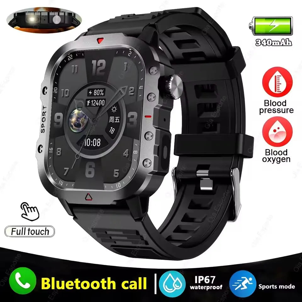 2025 GPS Smart Watch – 1.71” HD Display Smartwatch with Phone Call Function & 400mAh Battery for Men and Women
