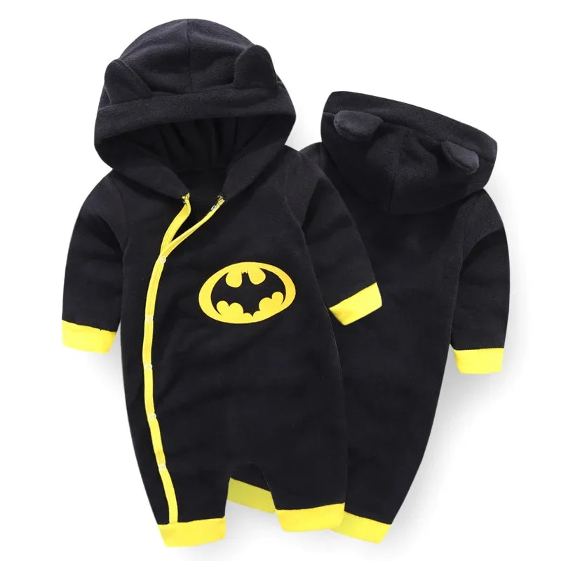 Newborn Baby Romper – Warm Long Sleeve Cosplay Jumpsuit for Infant Boys, Baby Costume Suit