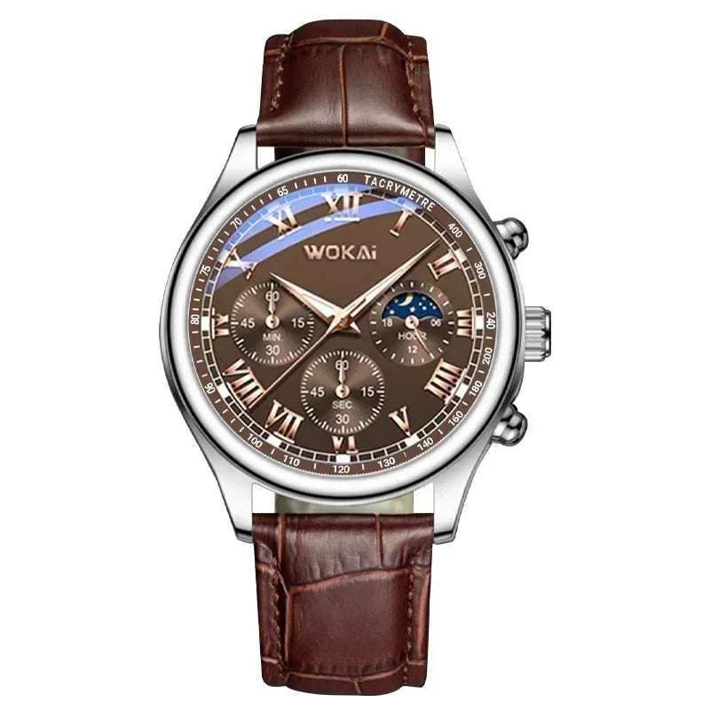 Men’s Luxury Quartz Watch – Casual Wristwatch for Men, Stylish Design & Perfect Gift Choice