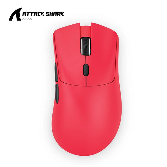 Kawaii Gaming Aesthetic Bundle - Attack Shark R1 Red Mouse + Cherry Blossom XXL Pad