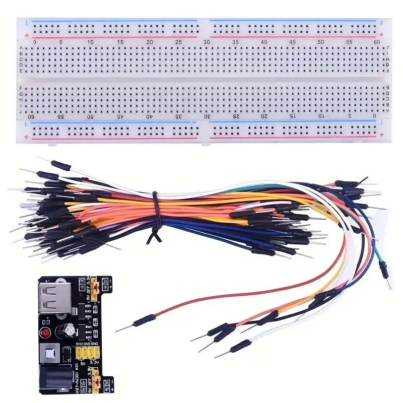 830-Piece Arduino UNO R3 DIY Electronics Starter Kit – Breadboard & Component Set for DIY Projects