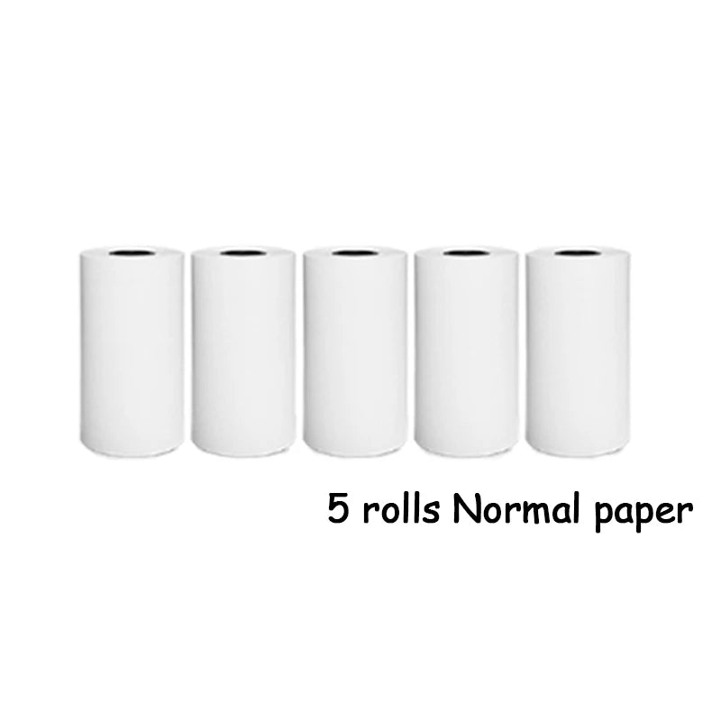 Mini Thermal Printer - Portable Wireless Bluetooth Label Sticker Photo Printer