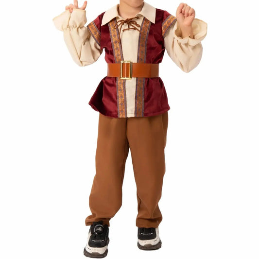 2025 Halloween Kids Performance Costume – Bat Capes with Pleated Witch Hats