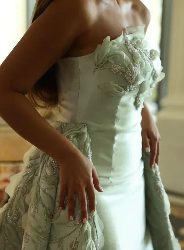Customized Elegant Evening Dress – Shiny Formal Gown for Women, Cocktail & Special Occasions