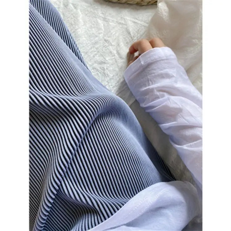 Women’s Casual Straight Pants – Elastic Waist Soft Trousers | Summer All-Match Streetwear 2025