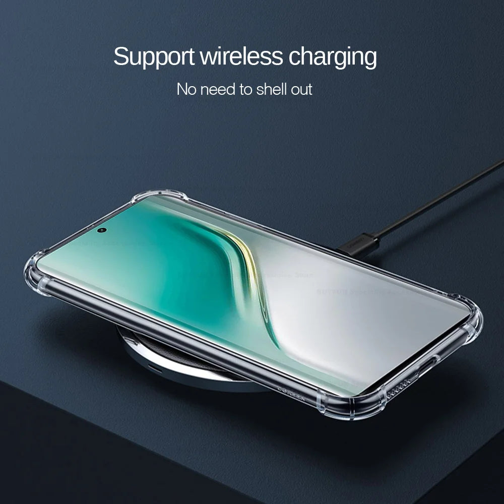 Clear Shockproof Soft Silicone Case for Tecno Camon 40 / 40 Pro (4G & 5G, 6.78") – Protective Back Cover Fundas