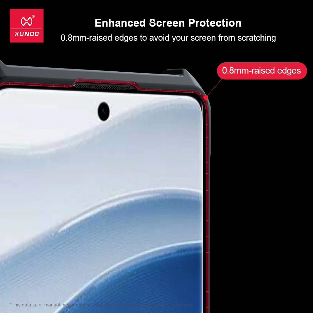 Xundd Shockproof Phone Case for Xiaomi Redmi Note 14 / 14 Pro – Luxury Plain Transparent Bumper Protective Cover