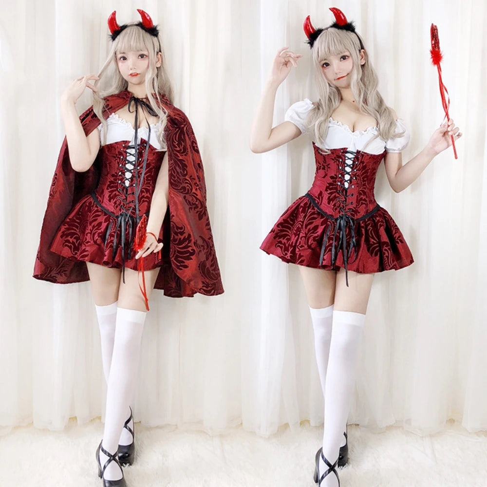 2025 Halloween Adult Costume Collection – Pirate, Witch, Gothic, Little Red Riding Hood & Vampire Cloaks