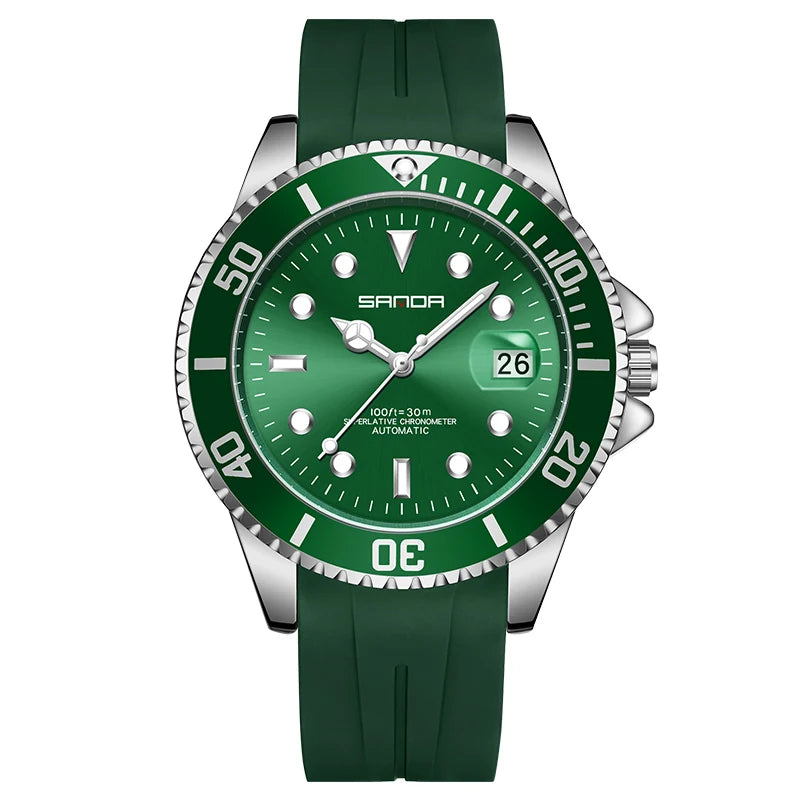Luxury Automatic Square Watch – Unisex Waterproof Mechanical Wristwatch for Men & Women