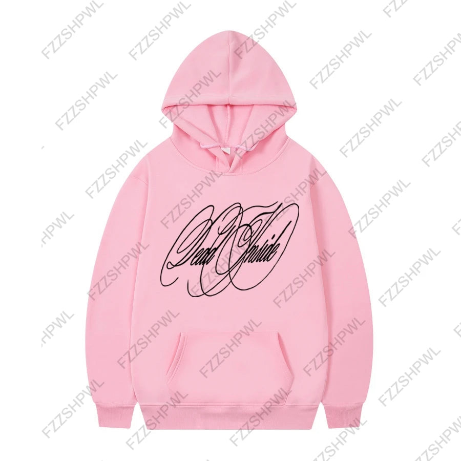 Unisex Y2K Oversized Hoodie – Hip Hop Punk Harajuku Letter Print Streetwear Sweatshirt