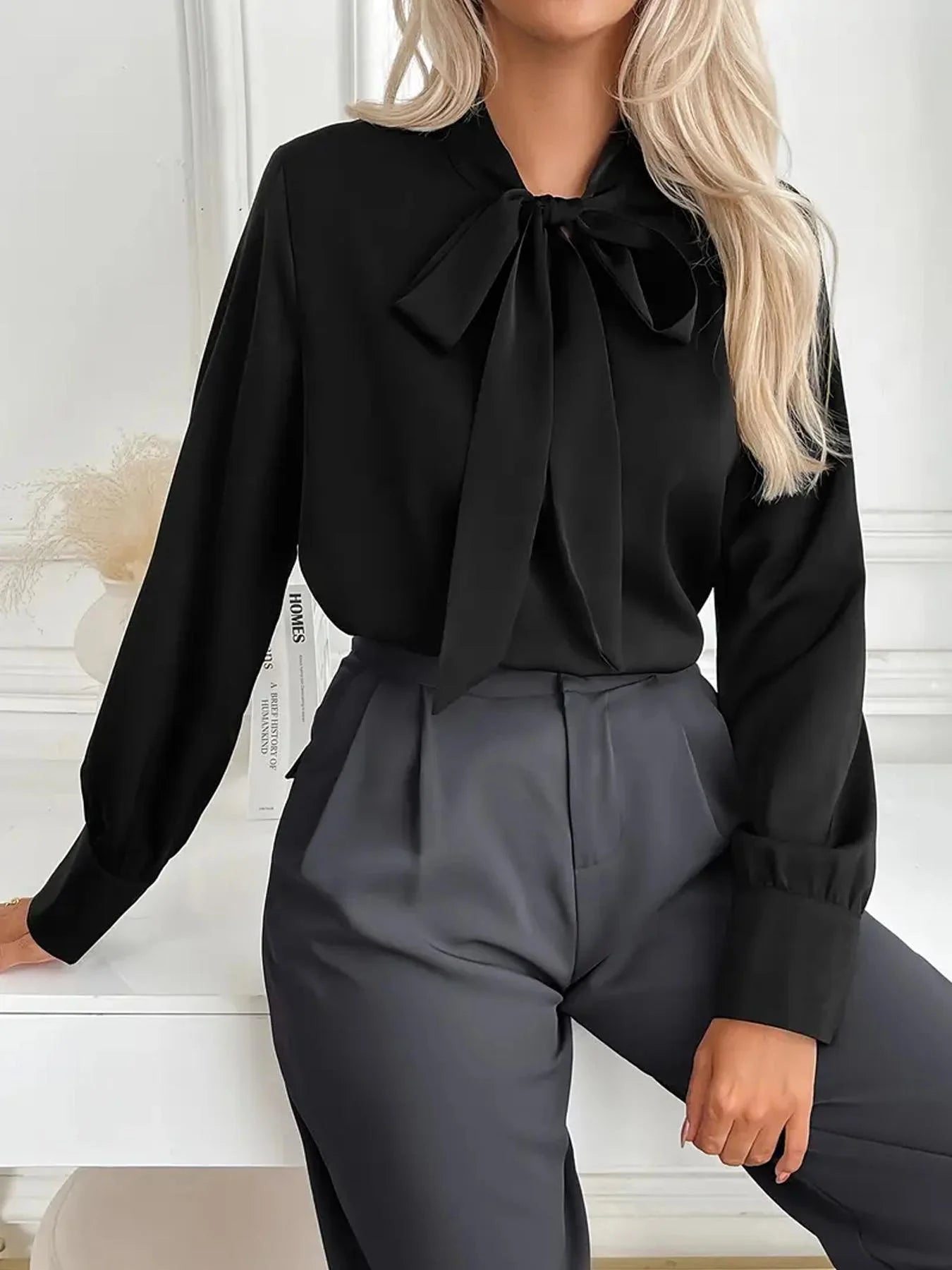 Women’s Casual Shirt – Stylish Daily & Office Wear Top, Comfortable Fit for Spring & Fall