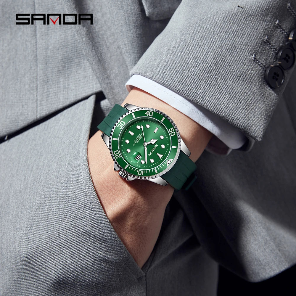 Luxury Automatic Square Watch – Unisex Waterproof Mechanical Wristwatch for Men & Women