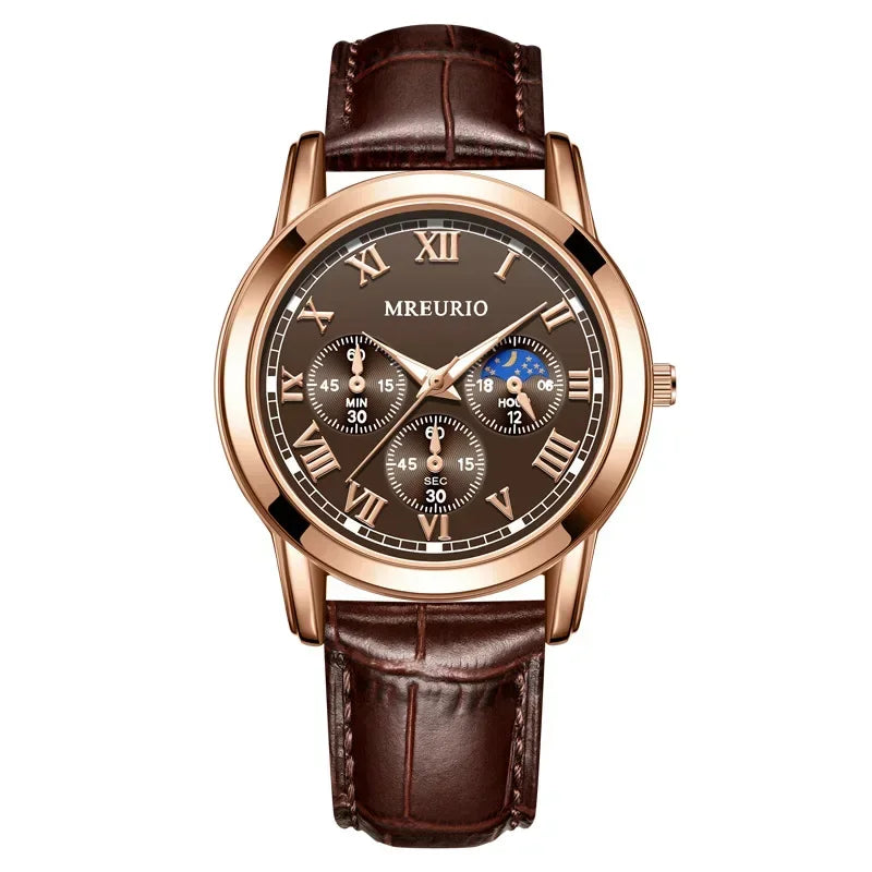 Men’s Luxury Quartz Watch – Casual Wristwatch for Men, Stylish Design & Perfect Gift Choice