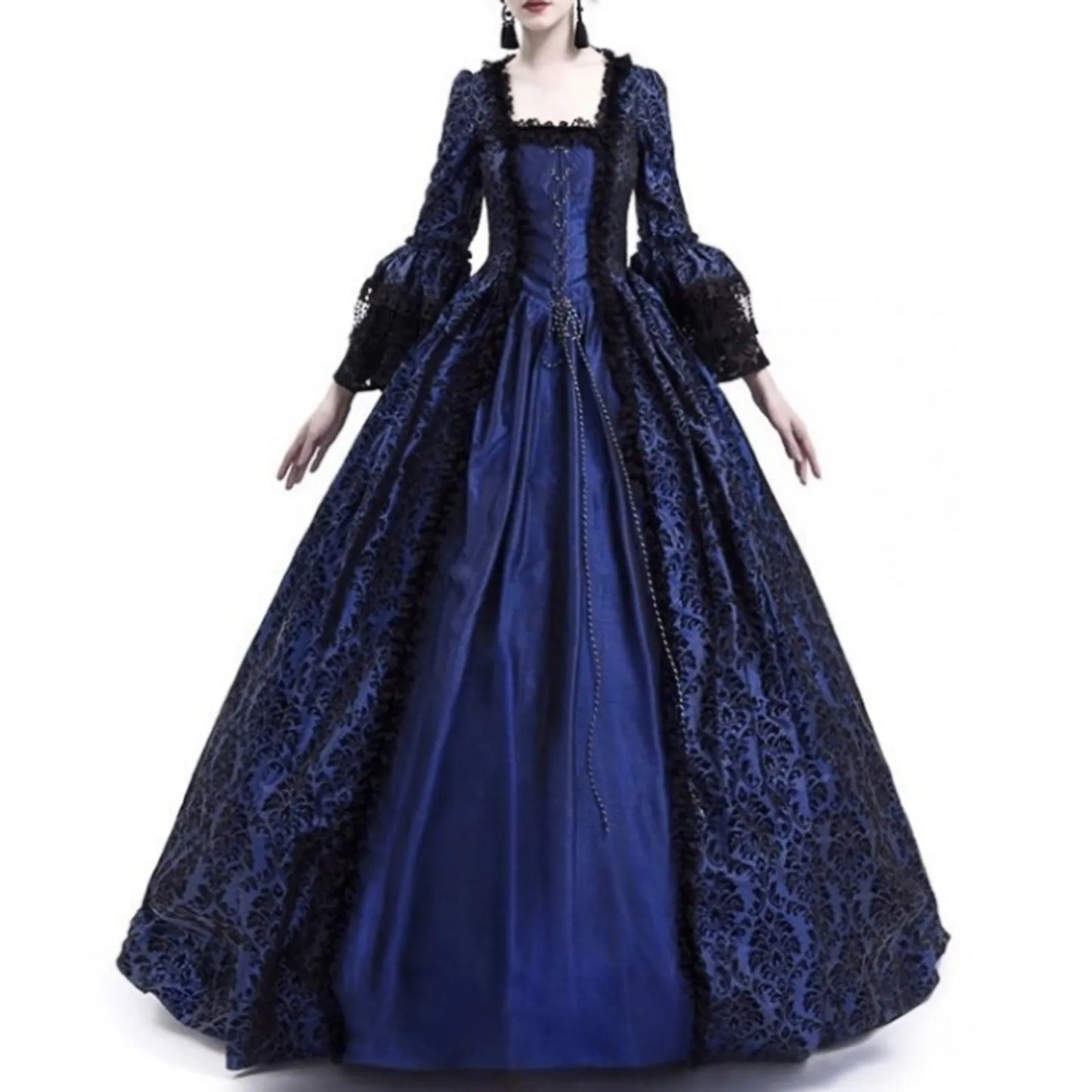 2025 Halloween Women’s Medieval Cosplay Costume – Vintage Gothic Outfit for Adult Halloween