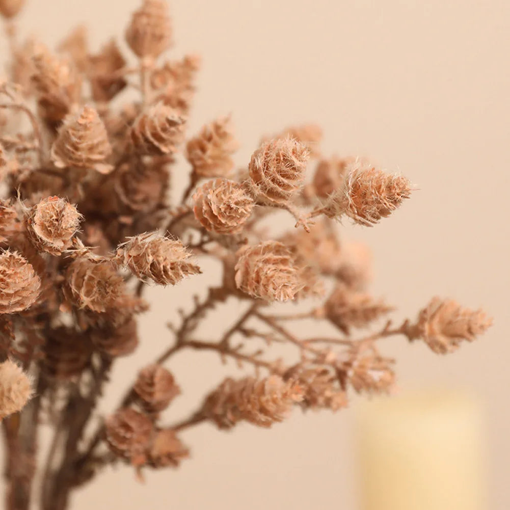 Artificial Pine Cones – Nature-Inspired Decorative Stems for Easy, Long-Lasting Home Décor