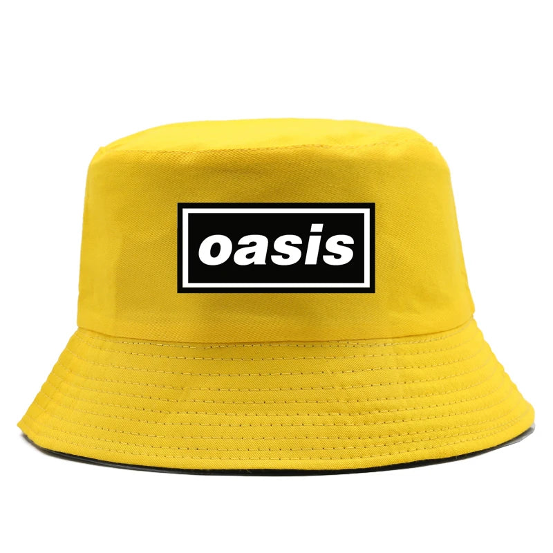 Wholesale Unisex Bucket Hat – O-Oasis American Heavy Metal Style, Foldable Outdoor Fishing Cap for Summer