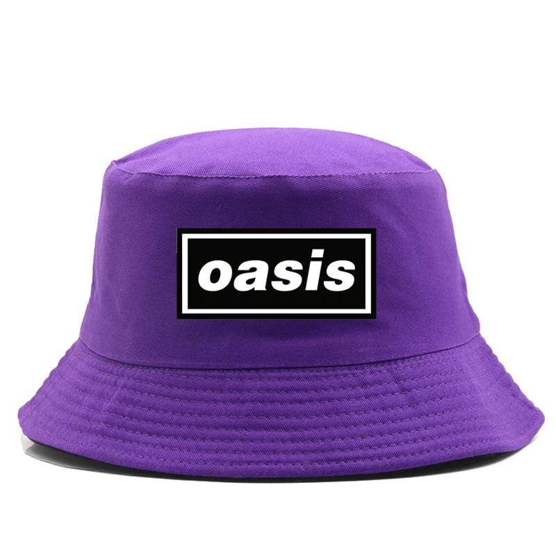 Wholesale Unisex Bucket Hat – O-Oasis American Heavy Metal Style, Foldable Outdoor Fishing Cap for Summer
