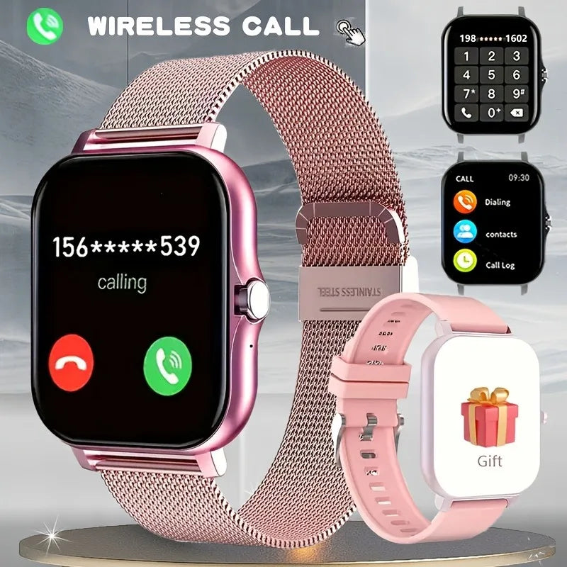 2025 Smart Watch for Men & Women – 1.91” Full Touch Display Bluetooth Fitness Tracker Smartwatch (Android Compatible)