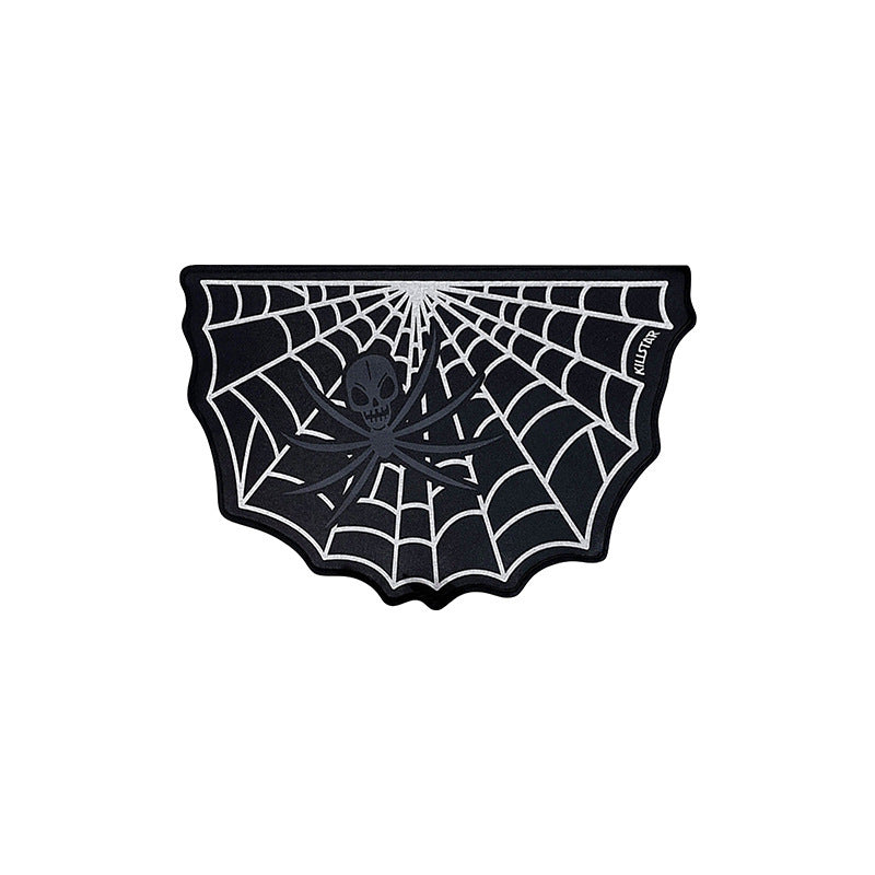 Halloween Bat-Shaped Soft Absorbent Rug ? Spooky Decorative Carpet for Home, Bathroom & Bedroom