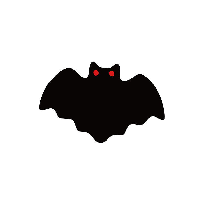 Halloween Bat-Shaped Soft Absorbent Rug ? Spooky Decorative Carpet for Home, Bathroom & Bedroom
