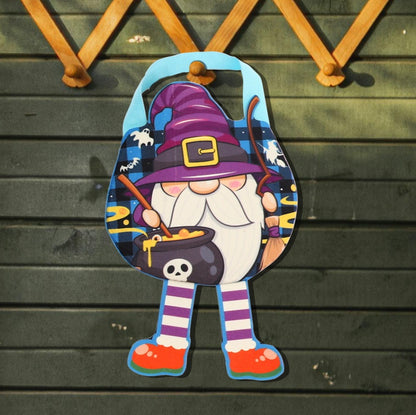 Halloween Candy Bag for Kids ? Pumpkin Printed Trick or Treat Tote