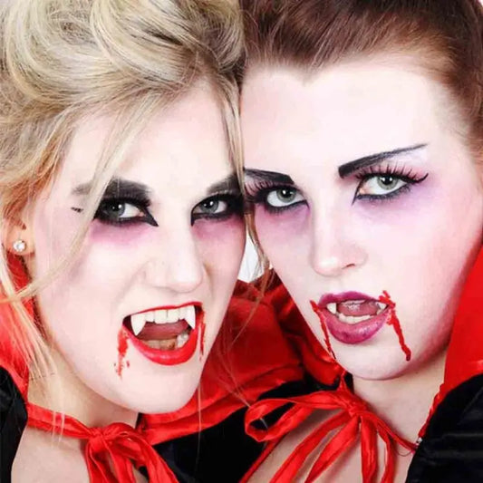 Vampire Fangs False Teeth – Halloween Party Costume Prop for Adults & Kids, Horror Cosplay DIY Decoration