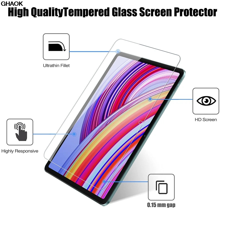 2PCS Tempered Glass for Xiaomi Redmi Pad Pro 12.1 inch Screen Protector for redmi pad pro 2024 9H Film